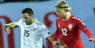 Грузия - Дания 0:0 