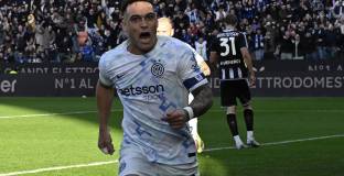 Интер с минимална победа на гости на Удине (видео)