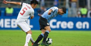 Уругвай и Япония не излъчиха победител в мач с четири гола