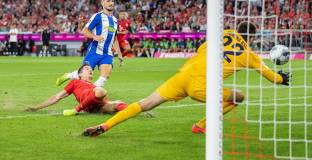 Байерн със сензационно равенство срещу Херта