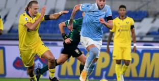 Верона си тръгна с трите точки от Рим (видео)