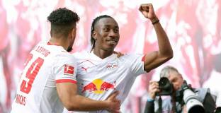  РБ Лайпциг измъкна минимална победа над Борусия Мьонхенгладбах (видео)