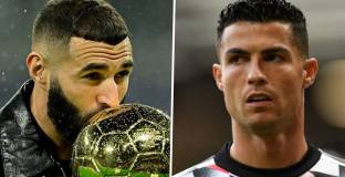 Бензема: Роналдо не ми честити Златната топка