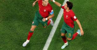 Роналдо е играч на мача Португалия - Гана 