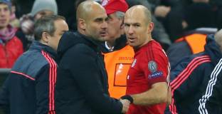 Робен: За мен Гуардиола е най-добрият треньор в света