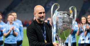 Гуардиола: Барса има страхотен треньор