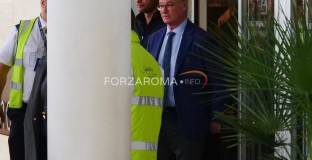 Раниери пристигна в Рим за среща с ръководството на клуба