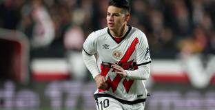 Хамес разтрогна с Райо Валекано