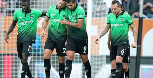 Аугсбург - Хановер 96 1:2 