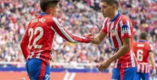 Атлетико вкара само два на Лас Палмас