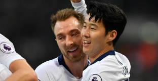 Тотнъм втори след петица срещу Борнемут (видео)