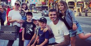 Икарди предизвика скандал, връщайки се в Италия