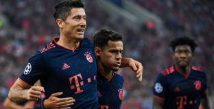 Левандовски влезе в топ 5 на голмайсторите в ШЛ