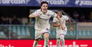 Фиорентина измъкна ценна победа над Верона в битката за оцеляване (видео)