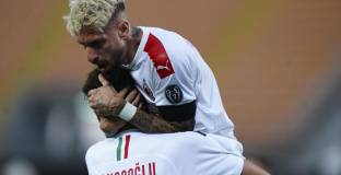 Милан с победа при визитата си на Лече