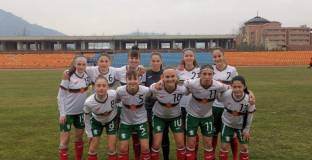 Националният отбор на България за девойки до 17 г.  изгуби от Естония