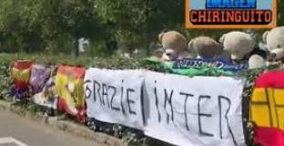 Фенове на Реал Мадрид окачиха транспарант с надпис „Благодаря, Интер“