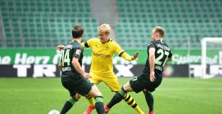 Волфсбург - Борусия Дортмунд 0:2 