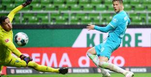 Вердер Бремен - Волфсбург 0:1 