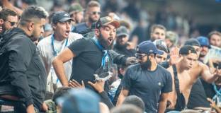  Лондонската полиция арестува фенове на Марсилия 