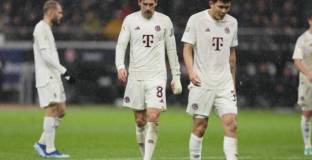 Байерн бе унижен във Франкфурт (видео)