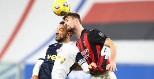 Милан победи Самп и остана първи