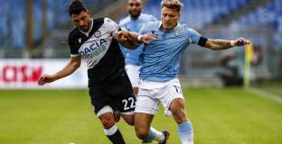 Удинезе сложи край на победната серия на Лацио в Серия А (видео)