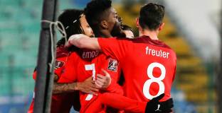 Швейцария спечели мача в София за по-малко от 15 минути (видео)