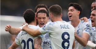 Гол в края носи трите точки на Интер (видео)