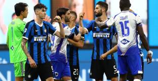 Интер се справи със Самп и съкрати изоставането от лидерите