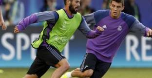 Иско и Ковачич тренираха по индивидуален план 