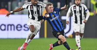       Юве с първа победа над Интер от 6 мача