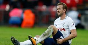 Кейн с лека травма, но аут за мача срещу Юнайтед 