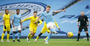 Ман Сити не се затрудни с Фулъм (видео)