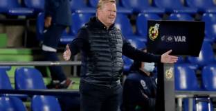 Куман: Барса изглеждаше по-добре през първата част