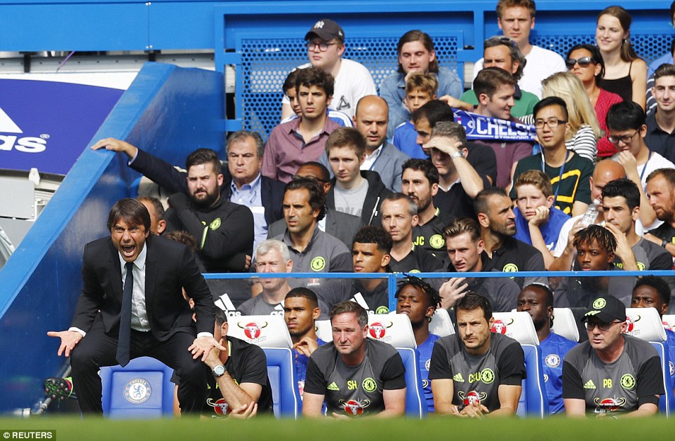 Конте е готов да влезе в игра. 