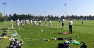 Съперникът на ЦСКА в ЛЕ вече е в София - тренира в Бояна