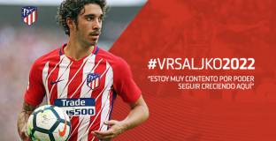 Връсалко удължи контракта си с Атлетико 