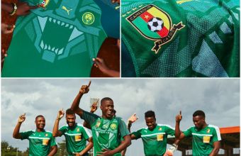 Камерун представи новия комплект екипи. 