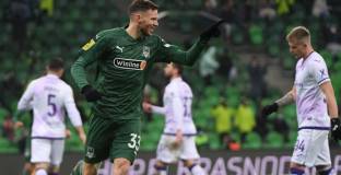 ФК Краснодар - Уфа 1:0 