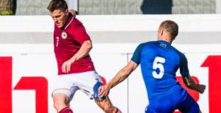 Латвия - Азербайджан 1:3 