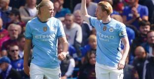 Ман Сити приключи Ипсуич за 4 минути, Холанд с хетрик