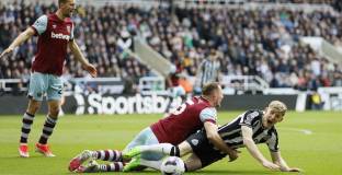 Нюкасъл и Уест Хем в луд мач