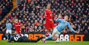 Ман Сити не отстъпи на Анфийлд