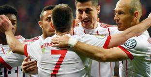 Леверкузен - Байерн Мюнхен 2:6 