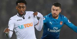 Суонзи удари и Арсенал (видео)