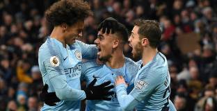 Ман Сити без проблем срещу Евертън (видео)