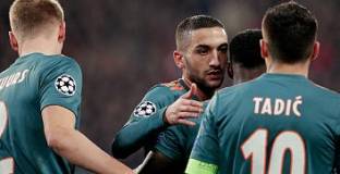 Лил - Аякс 0:2 