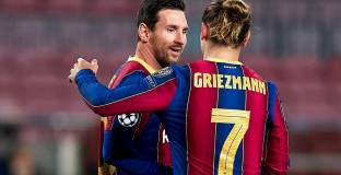 Гризман се обърна към Меси