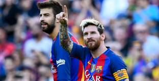 Меси и Пике се скараха по време на тренировка